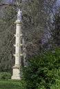 Captain GrenvilleÃ¢â¬â¢s Column on Elysian Fields in Stowe, Buckinghamshire, UK Royalty Free Stock Photo